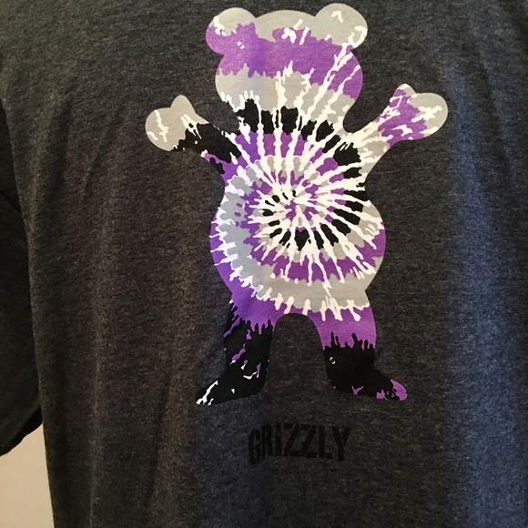 Grizzly • Tie-dye Bear Skate Tee - Picture 3 of 4